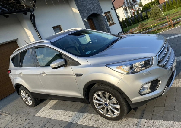 Ford Escape cena 73900 przebieg: 51000, rok produkcji 2018 z Kościerzyna małe 191